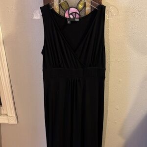 Eileen Fisher Black Maxi Dress
